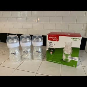 Playtex bottles and month supply of lines